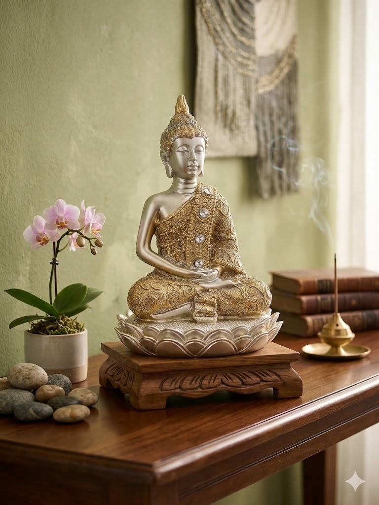 DECORATIVE GAWTAM BUDDHA-1 PC